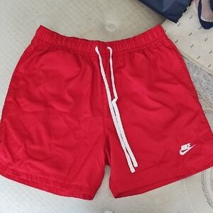 Nike Red Athletic Shorts